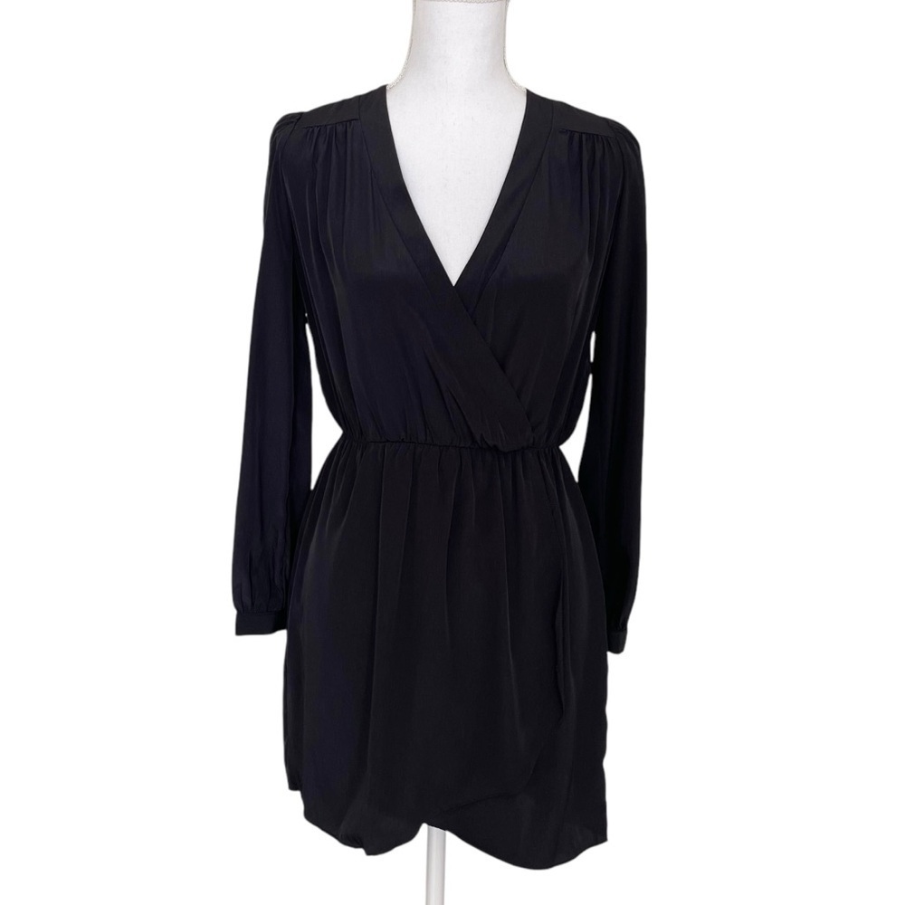 Pookie & Sebastian NEW Black Lina Marie Dress